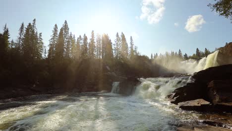Slow-motion-video-Ristafallet-waterfall-in-the-western-part-of-Jamtland-is-listed-as-one-of-the-most-beautiful-waterfalls-in-Sweden.